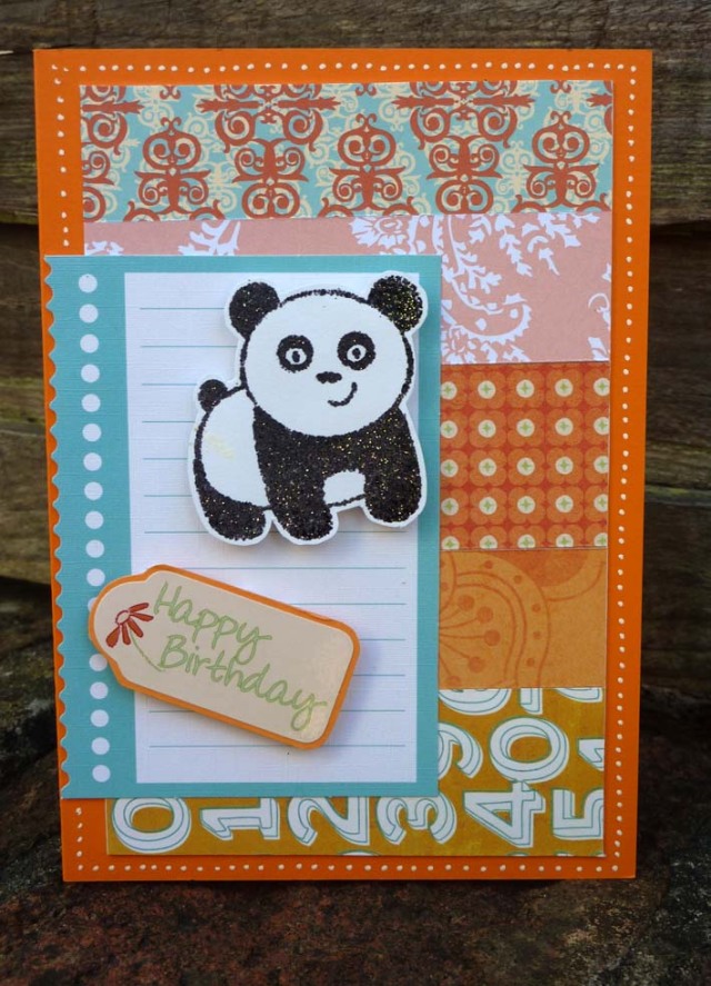 cute panda card Some Odd Girl challenge